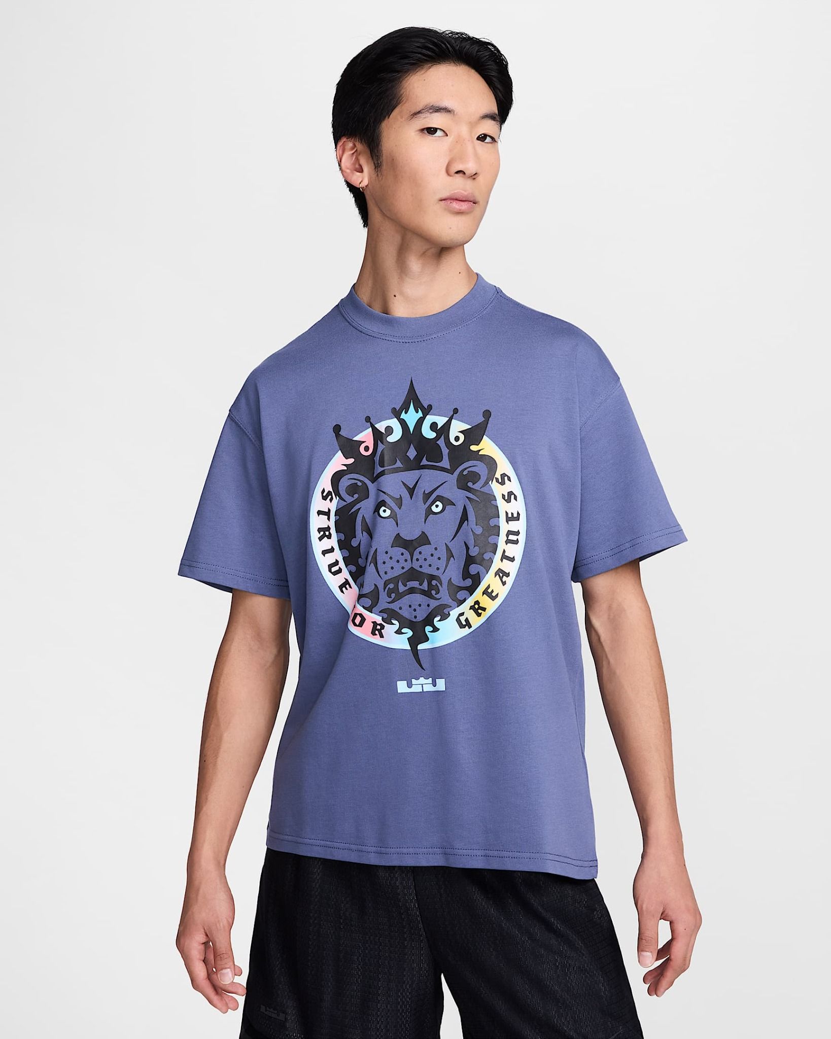 Nike - Áo tay ngắn thể thao Nam LeBron Men's Max90 Basketball T-Shirt