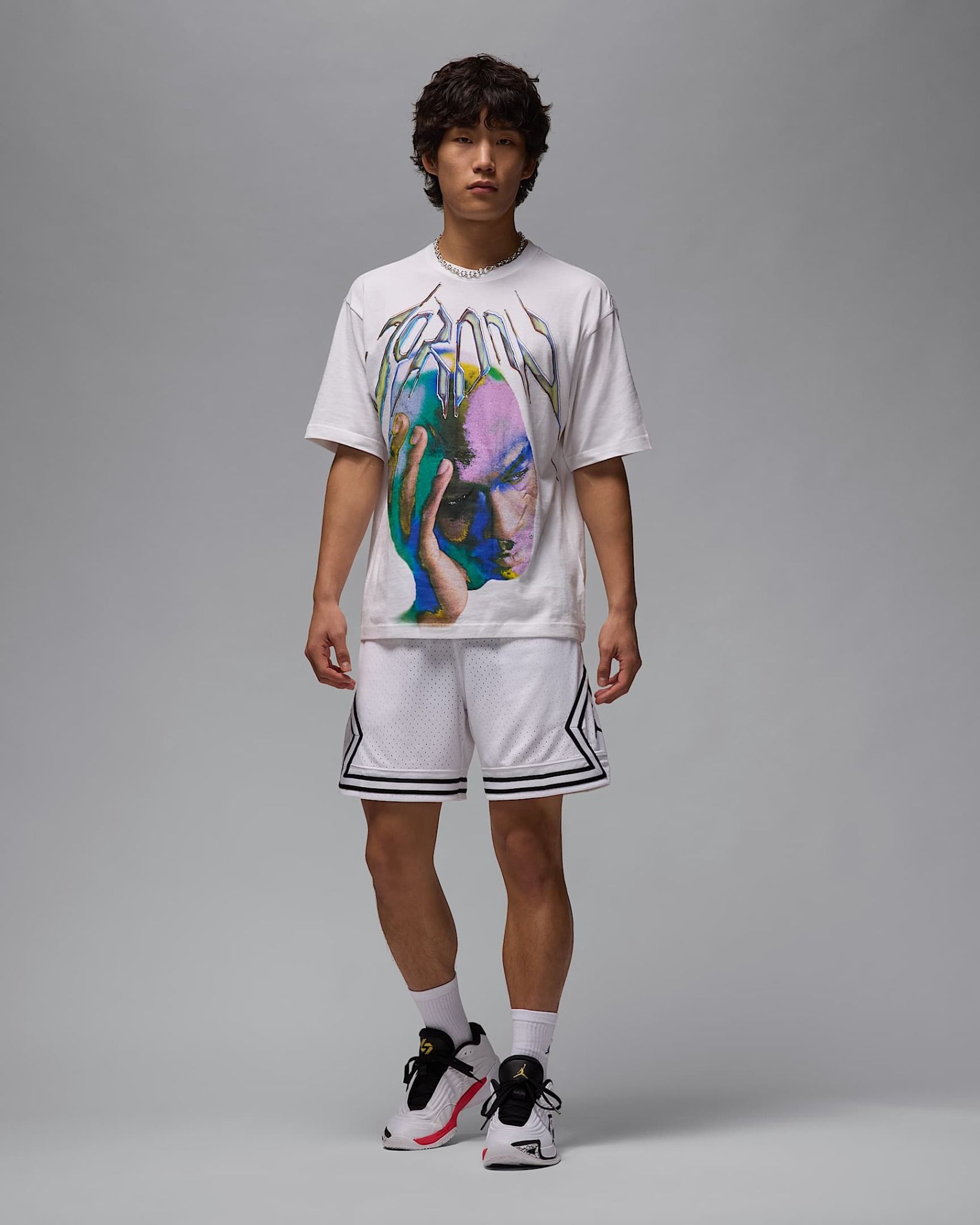 Nike - Áo tay ngắn thể thao Nam Jordan Sport Men's Dri-FIT T-Shirt