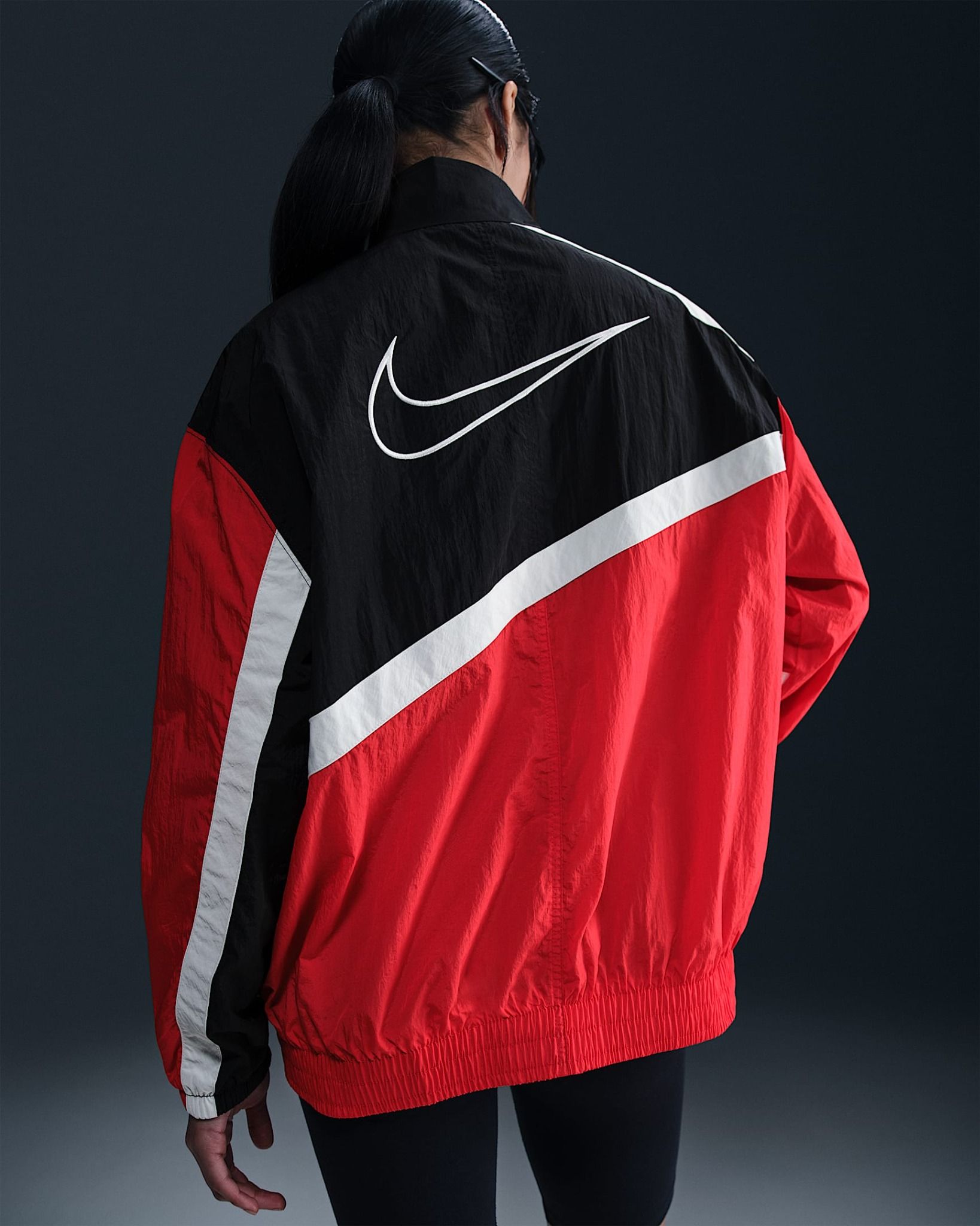 Nike - Áo khoác thể thao Nữ Sportswear Women's Oversized Woven Jacket