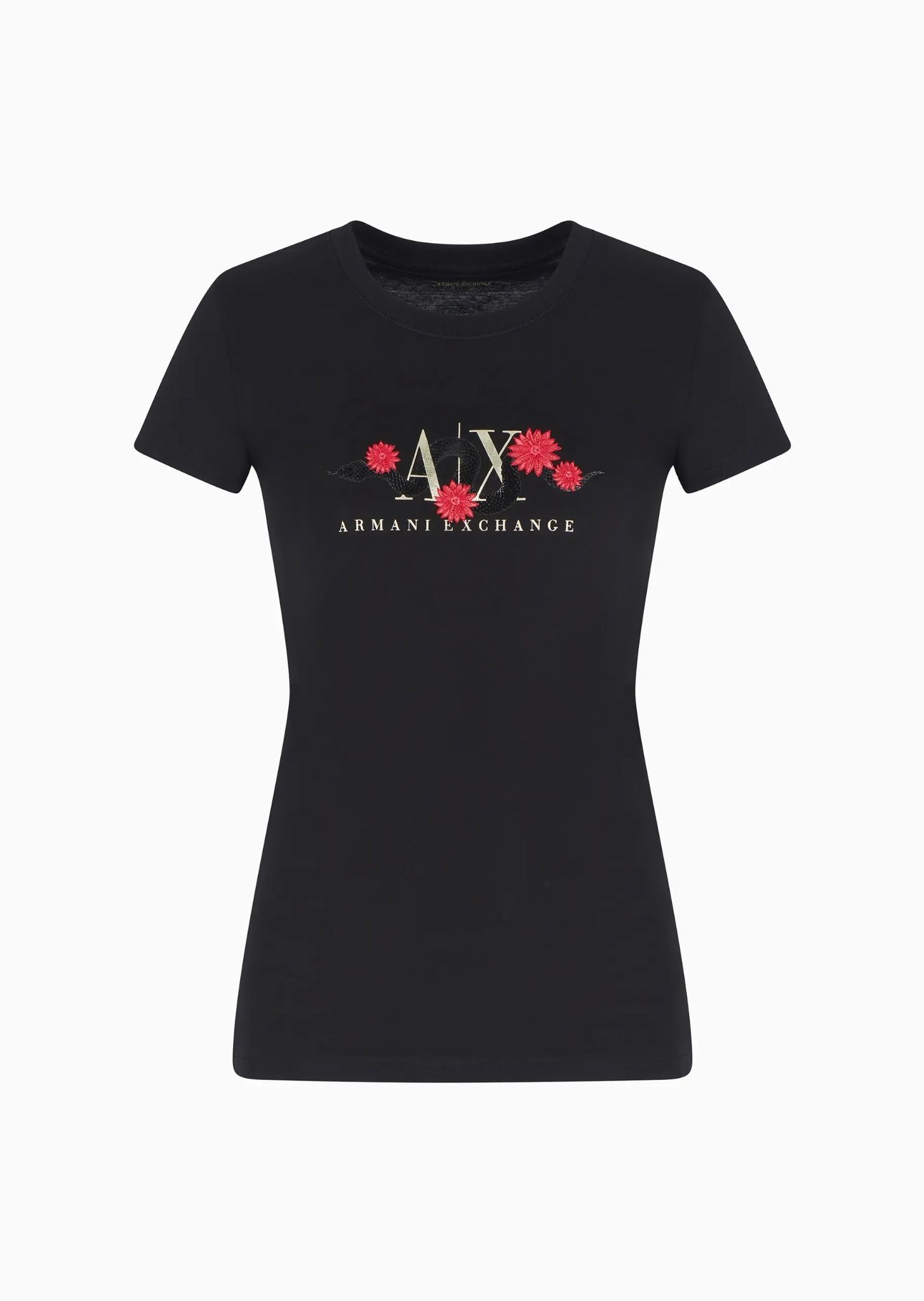 Armani Exchange - Áo thun dáng suông nữ Aix Women's T-Shirt
