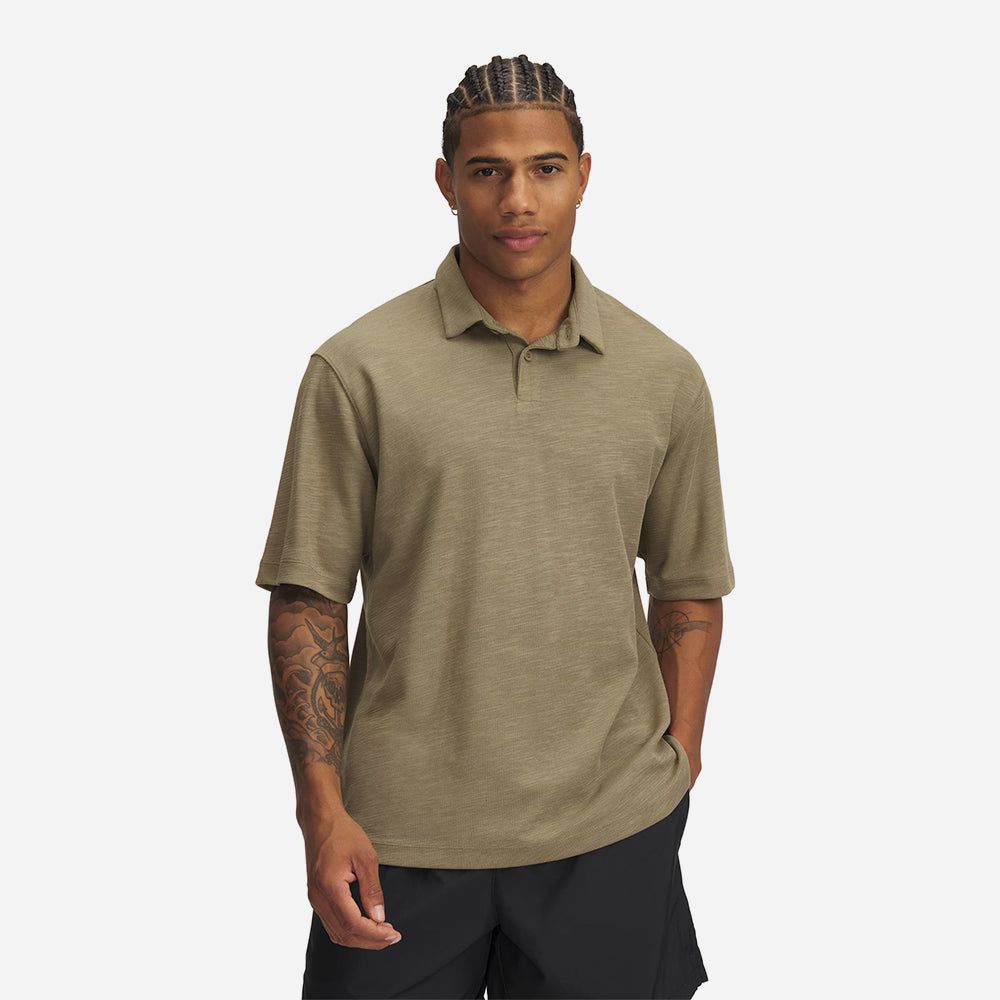 Under Armour - Áo thun có cổ nam Meridian Polo Training
