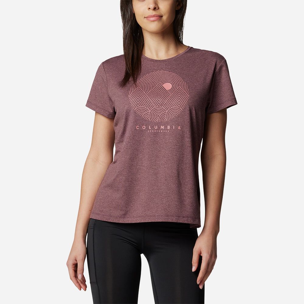 Columbia - Áo thun nữ Sloan Ridge™ Graphic Ss Tee Outdoor