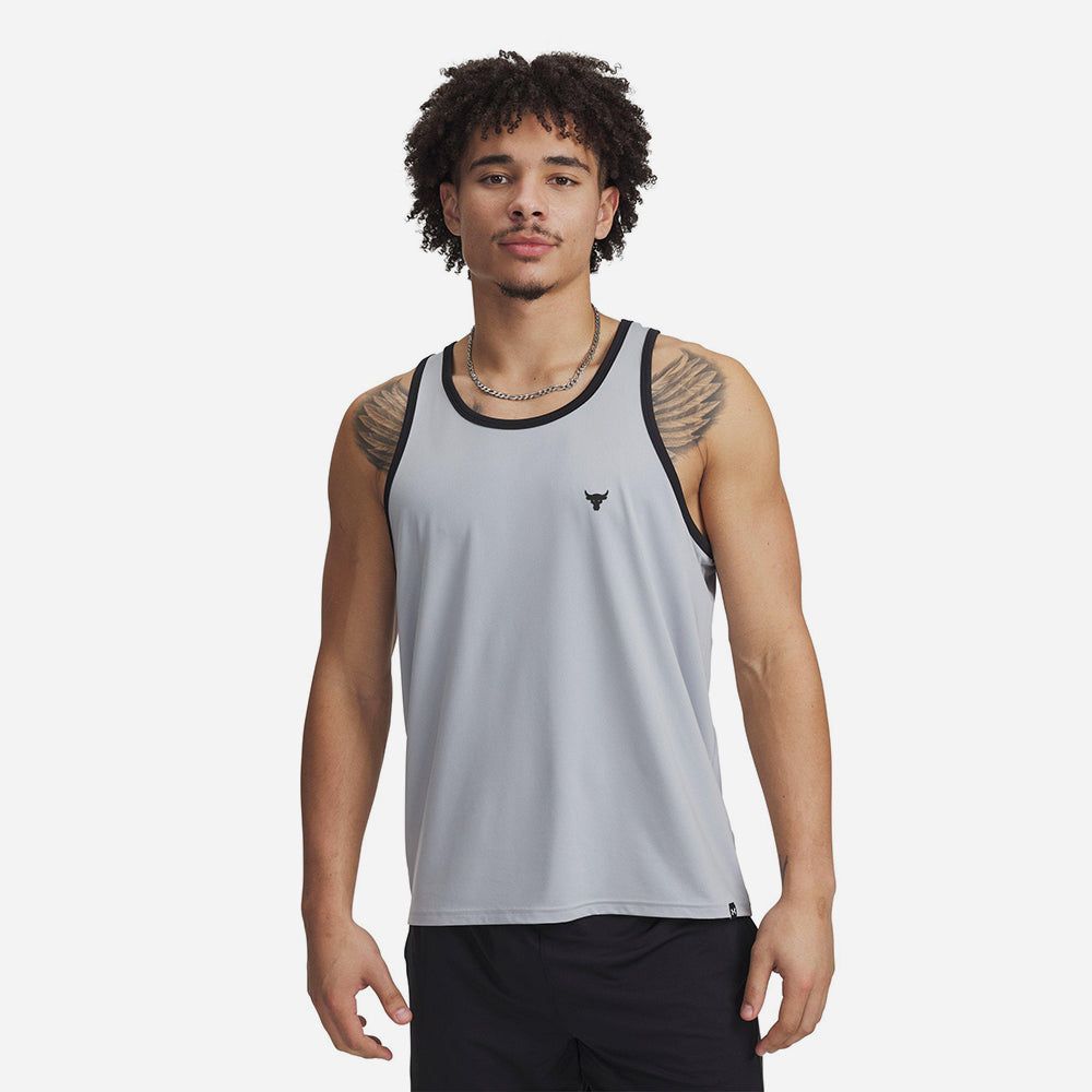 Under Armour - Áo thun ba lỗ nam Project Rock Mesh Tank Lifestyle