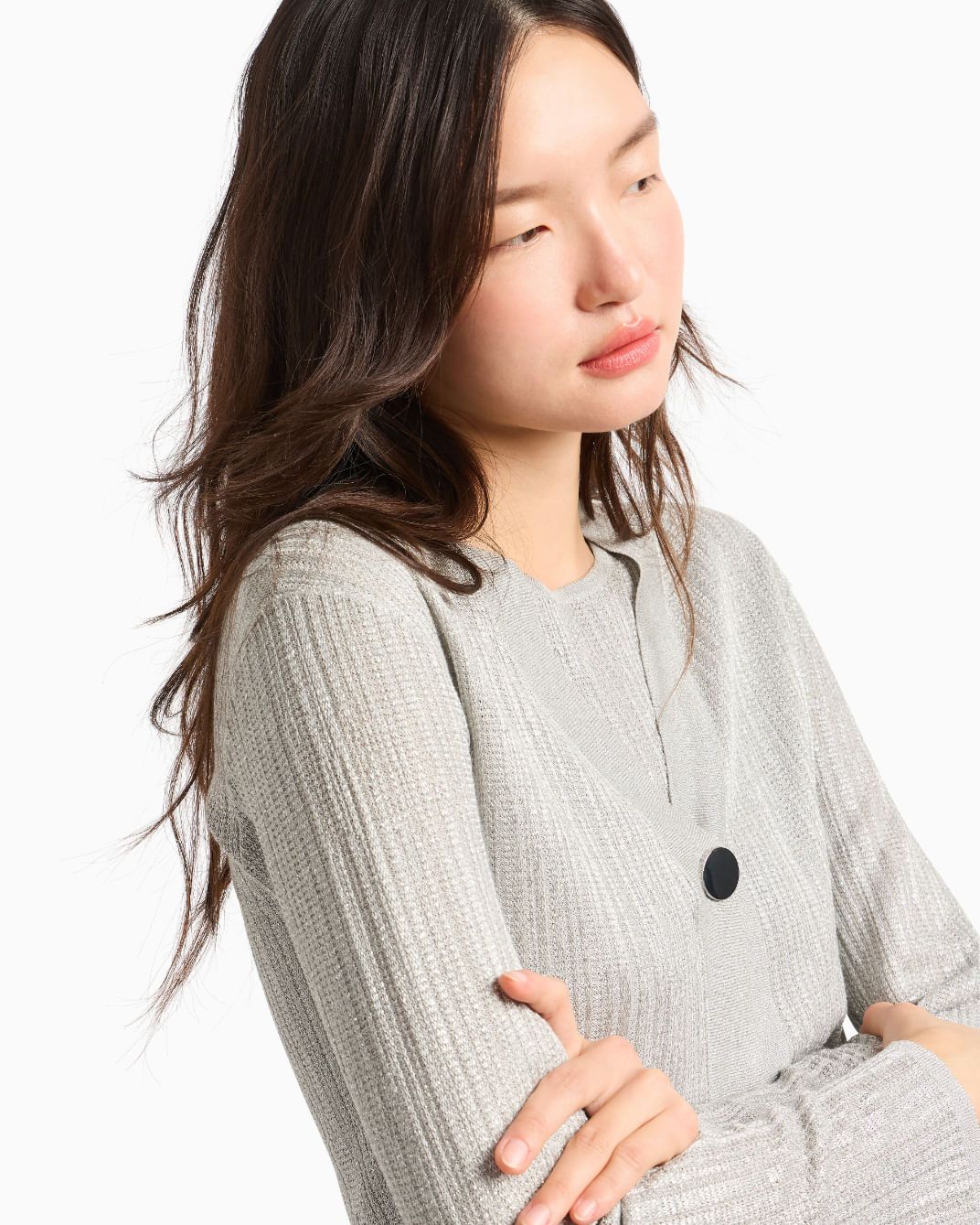 Armani Exchange - Áo len nữ Aix Women's Cardigan