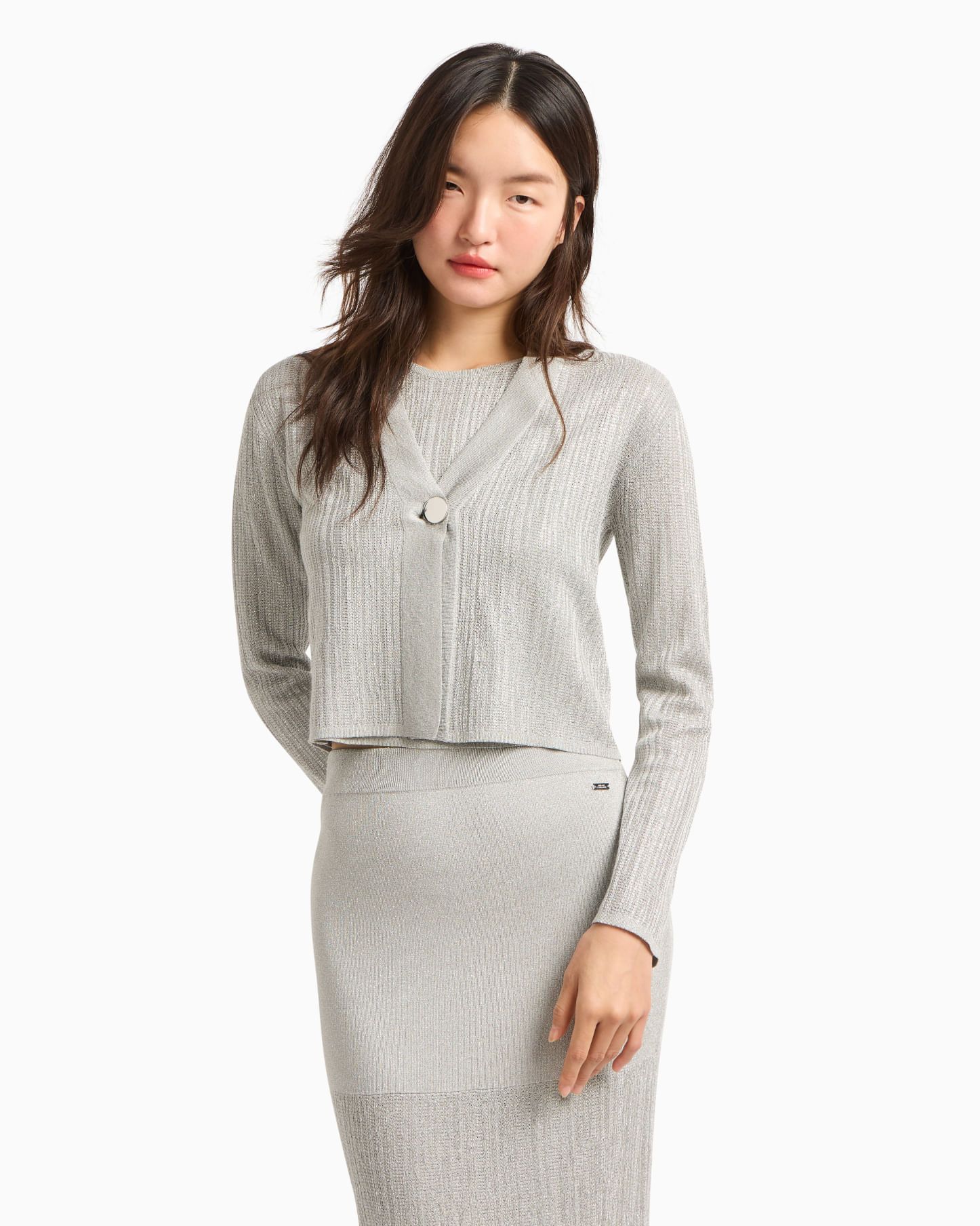 Armani Exchange - Áo len nữ Aix Women's Cardigan