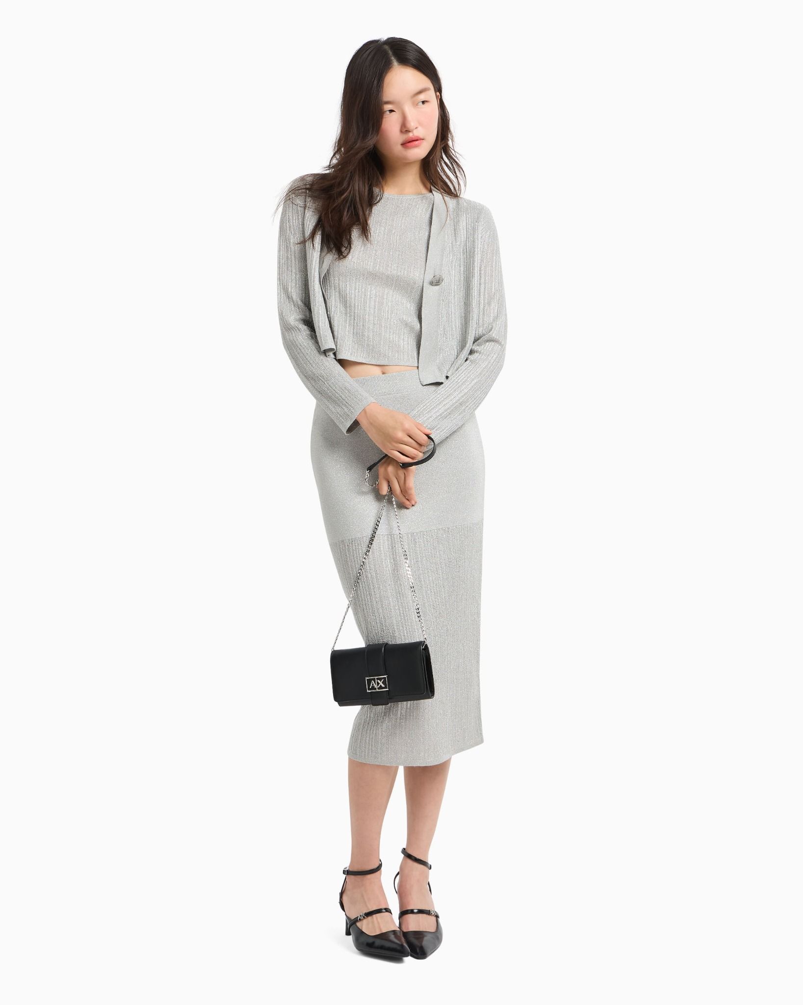 Armani Exchange - Áo len nữ Aix Women's Cardigan