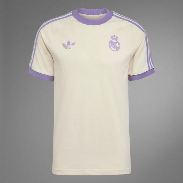 adidas - Áo thun đá banh Nam Real Madrid Adicolor Classics 3-Stripes T-Shirt
