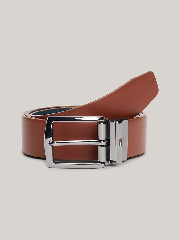 Tommy Hilfiger - Dây nịt nam Square Buckle Reversible Leather Belt