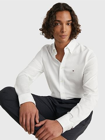 Tommy Hilfiger - Áo sơ mi tay dài nam 1985 Knitted Casual Shirt - 3