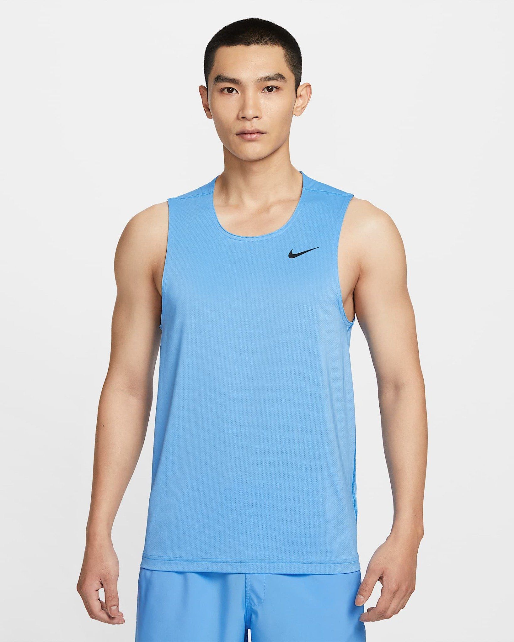 Nike - Áo ba lỗ thể thao Nam Dri-FIT Ready Men's Fitness Tank Top