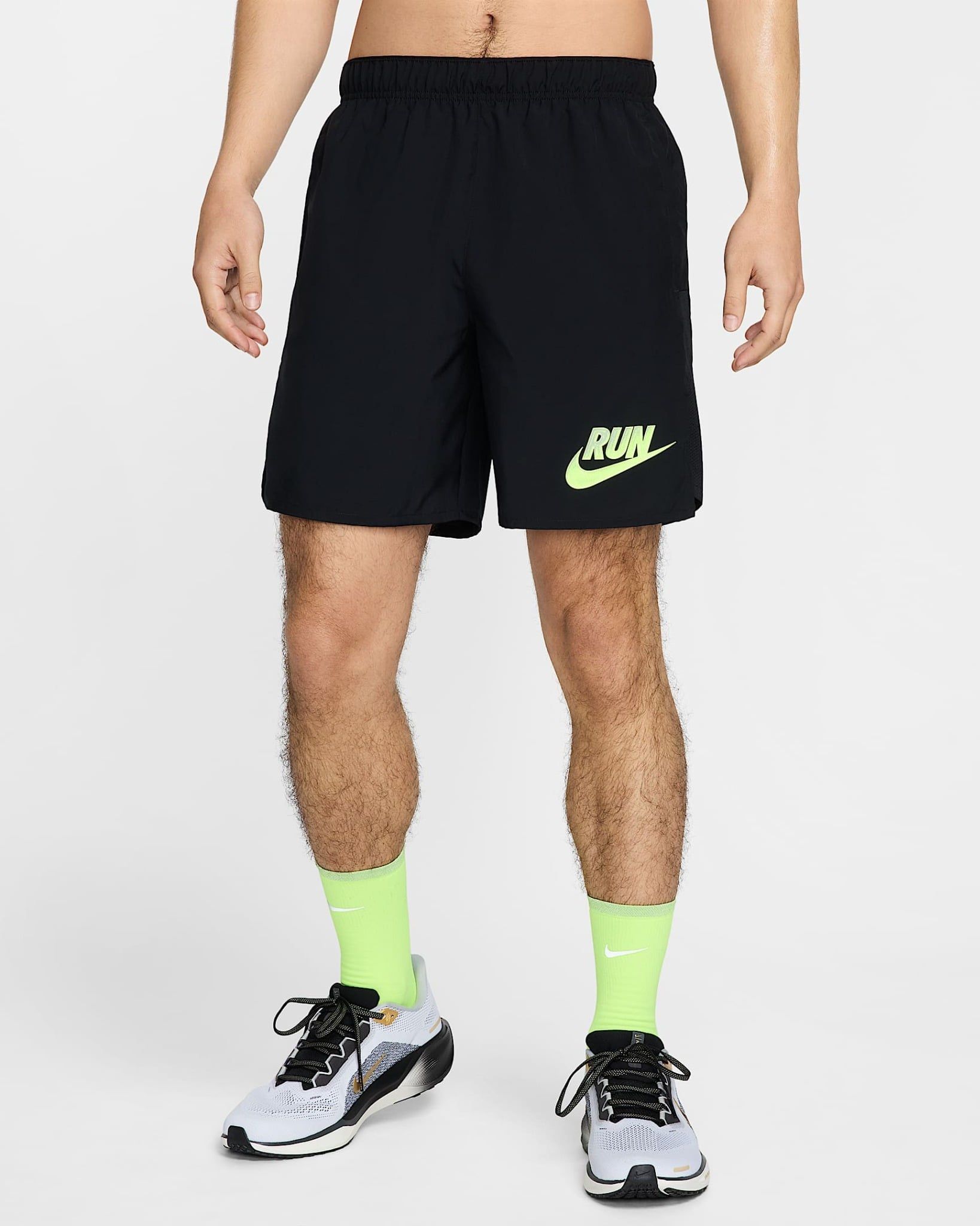 Nike - Quần ngắn thể thao Nam Challenger Run Energy Men's Dri-FIT Unlined Running Shorts