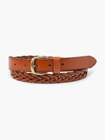 Levi's - Dây nịt nữ Women's Leather Braided Belt