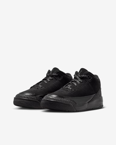 Nike - Giày thời trang thể thao Bé Trai Air Jordan 3 'Black Cat' Older Kids' Shoes