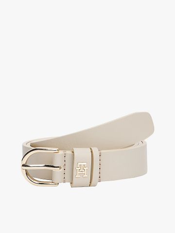 Tommy Hilfiger - Dây nịt nữ Essential TH Monogram Leather Belt