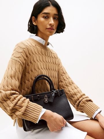 Tommy Hilfiger - Túi xách nữ The American Icon Leather Tote Bag - 2