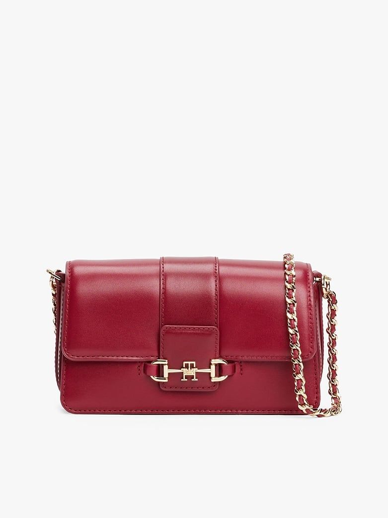 Tommy Hilfiger - Túi đeo chéo nữ Heritage Horsebit Leather Crossbody Bag
