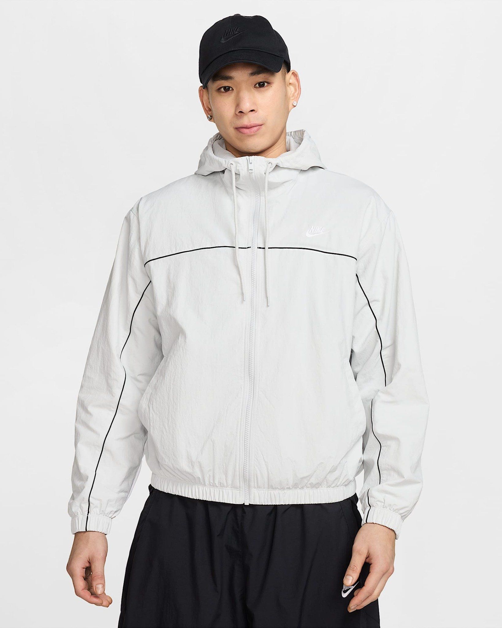 Nike - Áo khoác thể thao Nam Club Men's Hooded Jacket