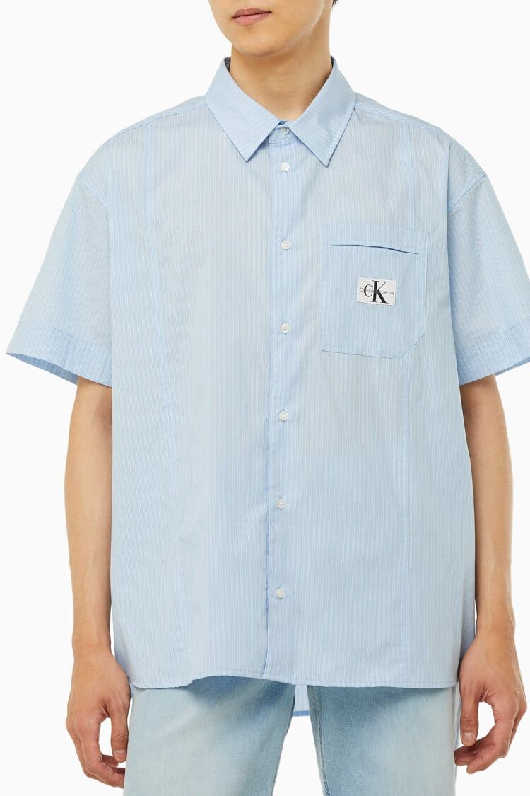 Calvin Klein - Áo sơ mi tay ngắn CK nam Premium Relaxed Shirt