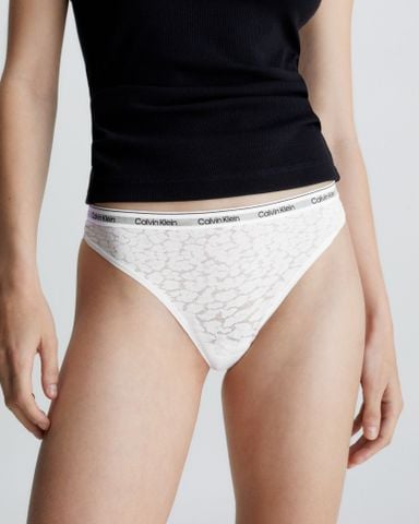 Calvin Klein - Quần lót nữ Calvin Klein Modern Lace High Leg Thong