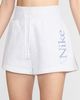 Nike - Quần ngắn thể thao Nữ Phoenix Fleece Women's Loose High-Waisted Logo Shorts