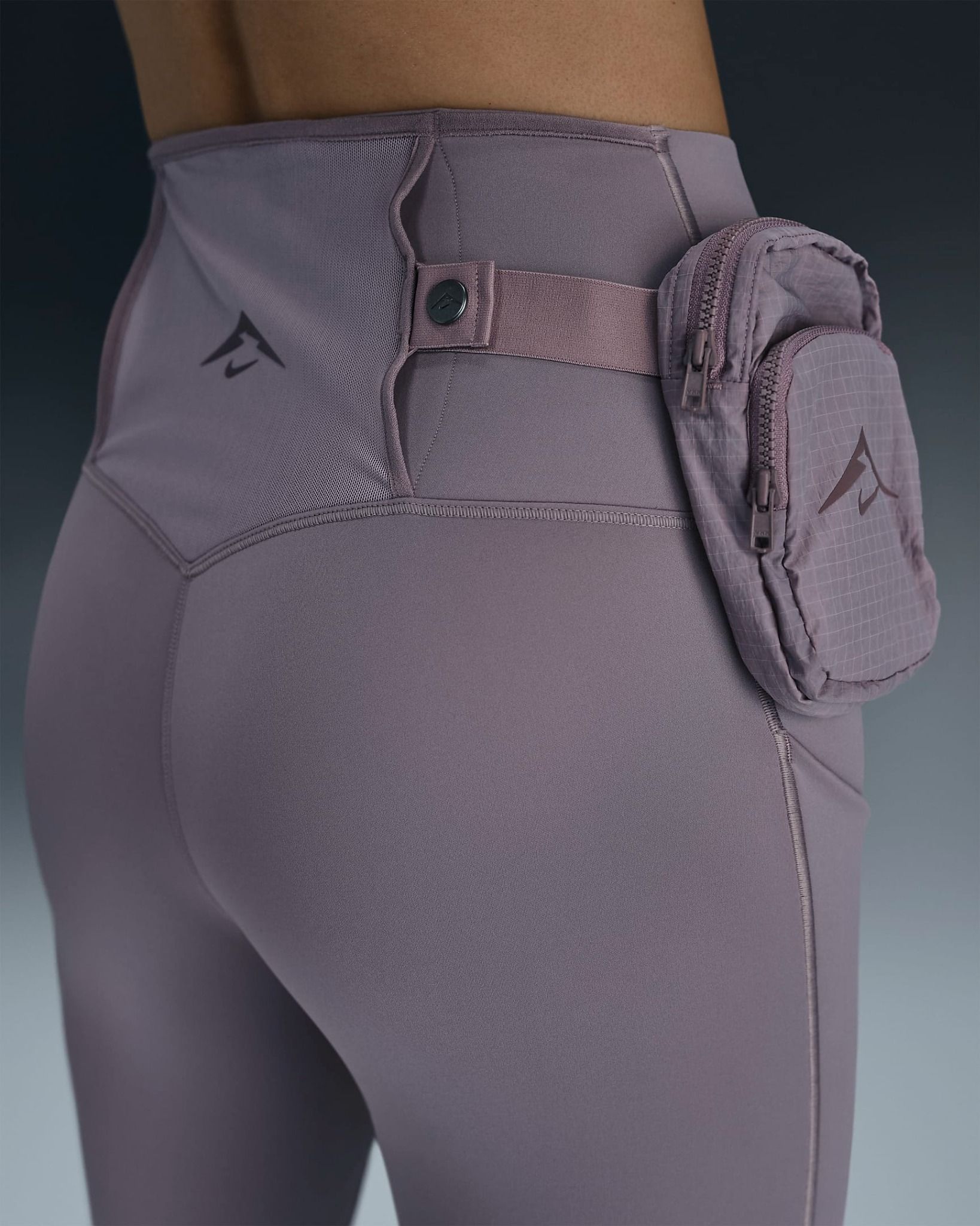 Nike - Quần dài ống ôm Nữ Trail Go Women's Firm-Support High-Waisted 7/8 Leggings with Pockets