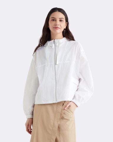 Calvin Klein - Áo khoác gió nữ Packable Uv Windbreaker