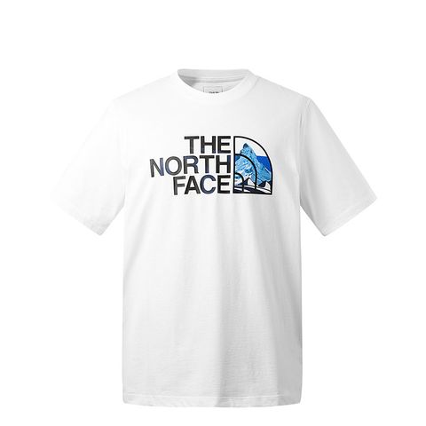 The North Face - Áo phông cổ tròn tay ngắn dệt kim Nam Short Sleeve Novelty Half Dome Tee