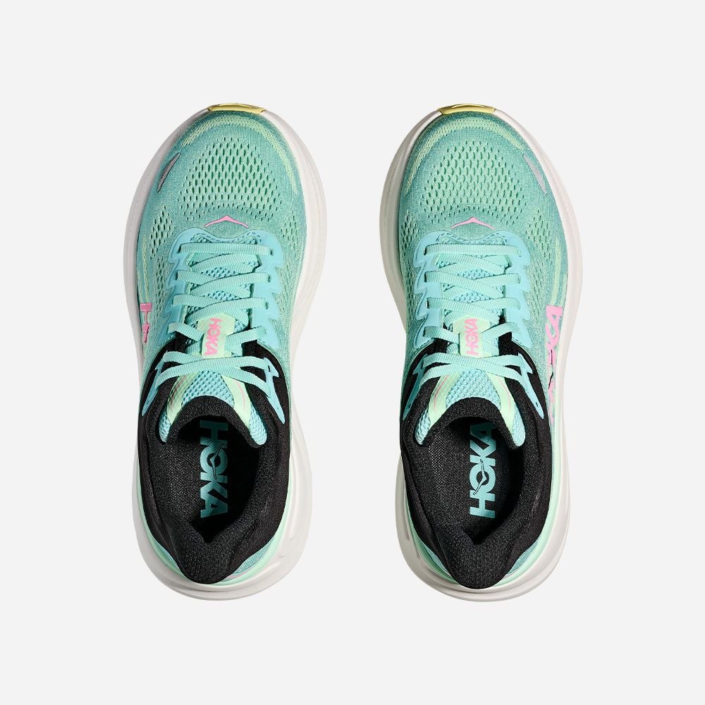 Hoka - Giày chạy bộ nữ Bondi 9 Wide Running Shoes