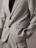 Calvin Klein - Áo vest CK nam Linen Blend Classic Blazer