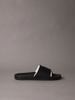 Calvin Klein - Dép quai ngang CK nam Slide Rubber Neoprene Text Slide