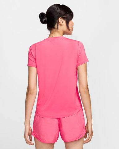Nike - Áo tay ngắn chạy bộ Nữ One Women's Dri-FIT Short-Sleeve Graphic Running Top - 2