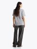 Tommy Hilfiger - Áo phông tay ngắn nữ Relaxed Melange Flag Tee