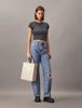 Calvin Klein - Áo len thời trang CK nữ Premium Monogram Baby Tee