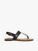 Tommy Hilfiger - Dép xăng đan nữ Leather Thong Sandal