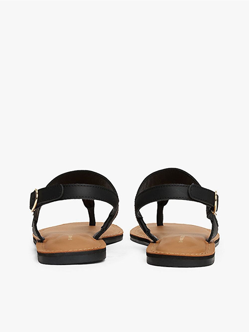 Tommy Hilfiger - Dép xăng đan nữ Leather Thong Sandal