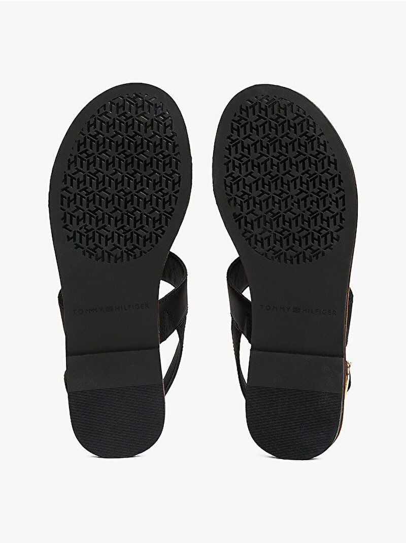 Tommy Hilfiger - Dép xăng đan nữ Leather Thong Sandal