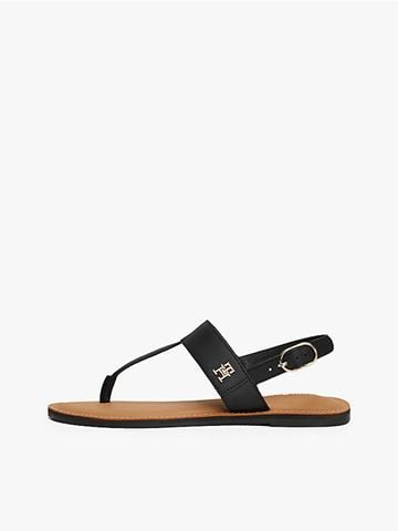 Tommy Hilfiger - Dép xăng đan nữ Leather Thong Sandal - 3