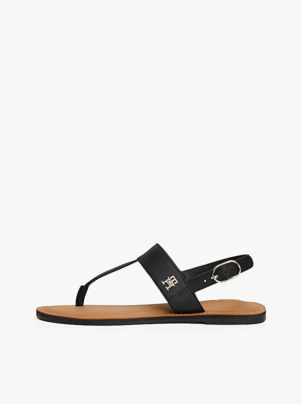 Tommy Hilfiger - Dép xăng đan nữ Leather Thong Sandal