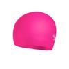 Speedo - Nón bơi trẻ em Junior Plain Moulded Silicone Pink