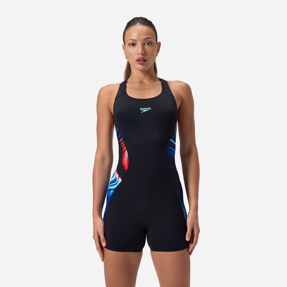 Speedo - Đồ bơi một mảnh Nữ Placement Legsuit Swimming