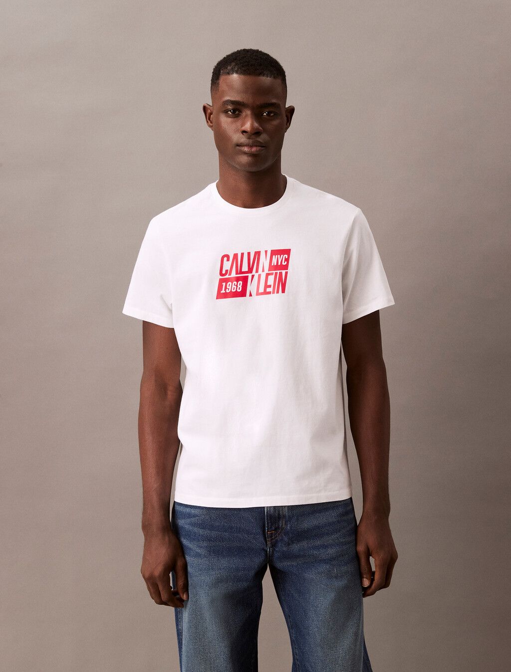 Calvin Klein - Áo thun tay ngắn nam CK Classic Sport Logo T-shirt