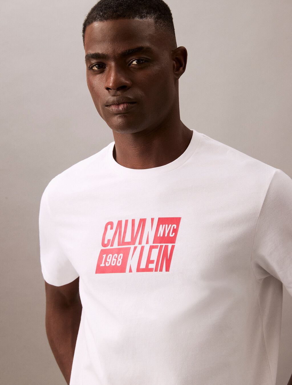 Calvin Klein - Áo thun tay ngắn nam CK Classic Sport Logo T-shirt