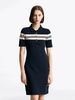 Tommy Hilfiger - Đầm nữ Slim Block Stape Polo Dress