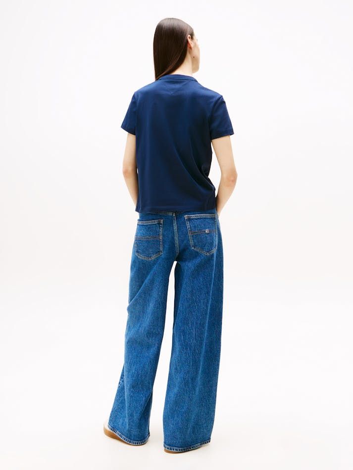 Tommy Hilfiger - Áo tay ngắn nữ Tommy Badge Crew Neck T-Shirt