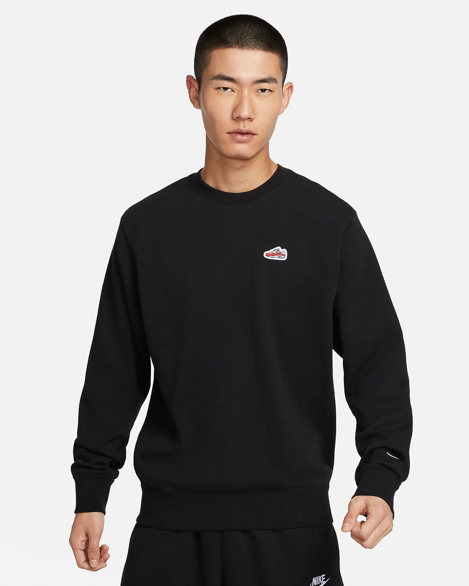 Nike - Áo Tay Dài Thể Thao Nam Men'S French Terry Crew-Neck Sweatshirt