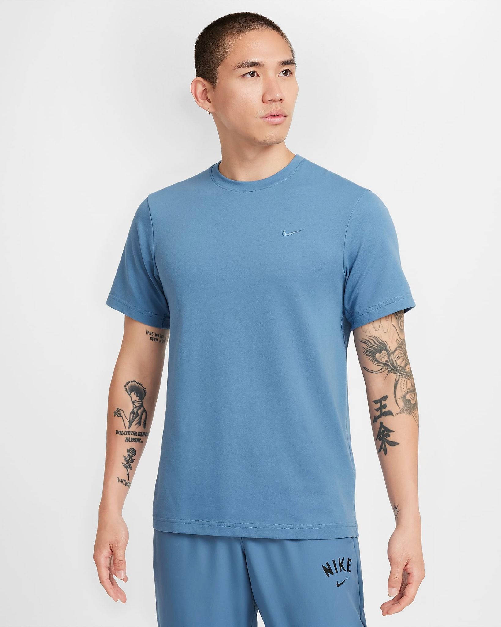 Nike - Áo tay ngắn thể thao Nam Nike Primary Men's Dri-FIT Short-Sleeve Versatile Top