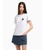 Armani Exchange - Áo thun thời trang nữ Ax Short sleeve T-shirt white