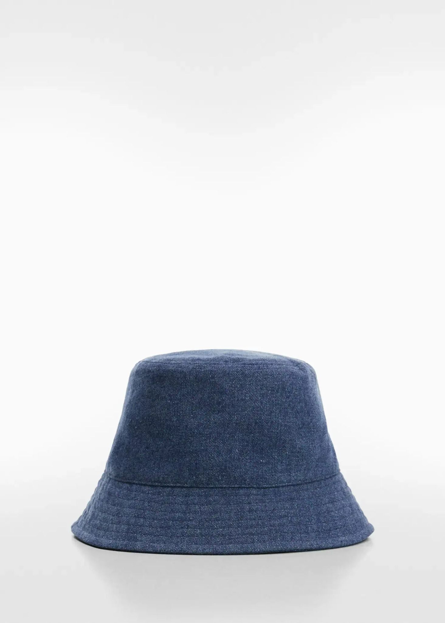 Mango - Nón nữ Denim bucket hat