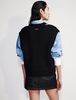 Calvin Klein - Áo len CK nữ Merino Wool Cable Knit Relaxed Vest