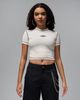 Nike - Áo tay ngắn thể thao Nữ Jordan Rare Air Women's Cropped Short-Sleeve T-Shirt
